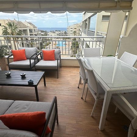 Luxurioese Duplex Ferienwohnung In Sehr Ruhiger Wohnanlage Mit Meerblick Palm-mar Exterior foto